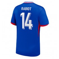 Camiseta Francia Adrien Rabiot #14 Primera Equipación Replica Eurocopa 2024 mangas cortas